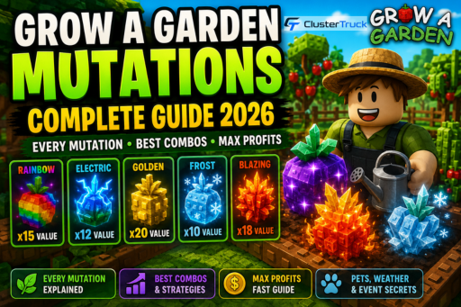 Grow a Garden Mutations Guide (2026): Every Mutation Explained, Best Combos, and Fastest Ways to Maximize Profits Grow a Garden Mutations